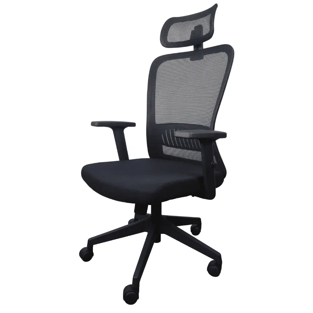 Medical Visitor Chair | Fixed-Height Reception Seating with Lumbar Support & 1-Year Warranty