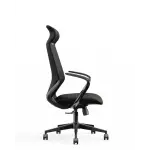 CEO Executive Desk Chair | Premium Black PU Leather High-Back Office Chair with 2-Year Warranty