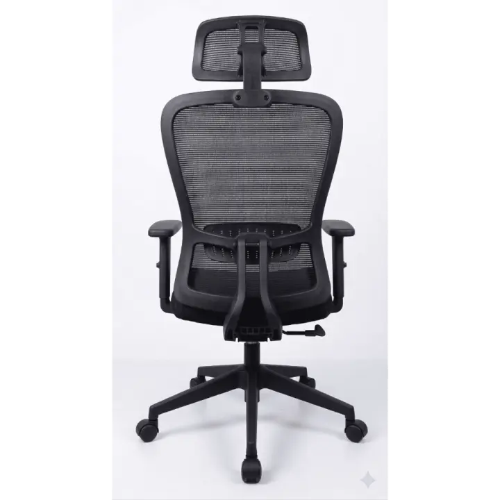 Medical Visitor Chair | Fixed-Height Reception Seating with Lumbar Support & 1-Year Warranty