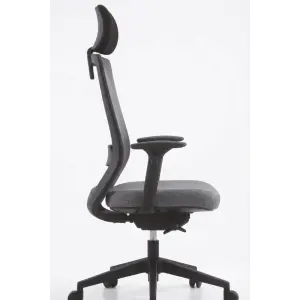 Premium High-Back Ergonomic Office Chair | Breathable Mesh, Adjustable Lumbar Support & 1-Year Warranty