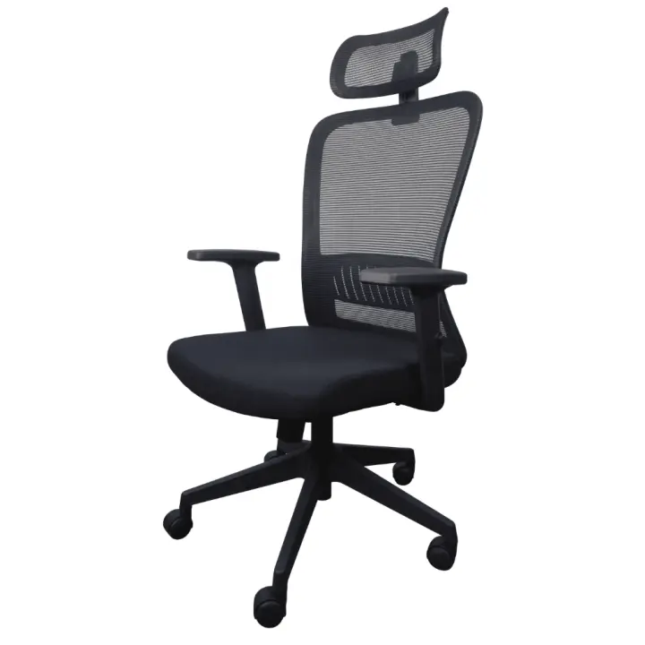 Medical Visitor Chair | Fixed-Height Reception Seating with Lumbar Support & 1-Year Warranty