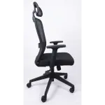 Medical Visitor Chair | Fixed-Height Reception Seating with Lumbar Support & 1-Year Warranty