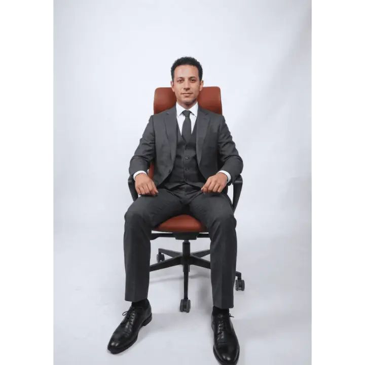 Red Executive Chair | Premium PU Leather High-Back Office Chair with 2-Year Warranty