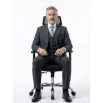 Medical Mesh Chair High Back | Ergonomic Office Seating with Lumbar Support & 1-Year Warranty